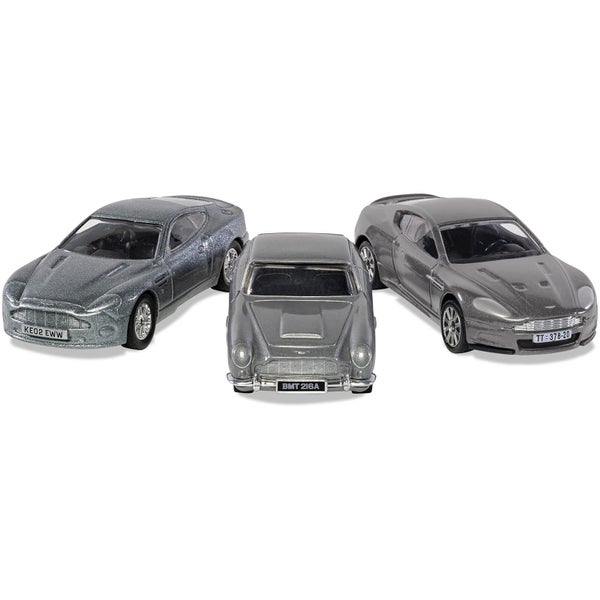 James Bond Aston Martin Collection (V12 Vanquish, DB5, DBS) Model Set