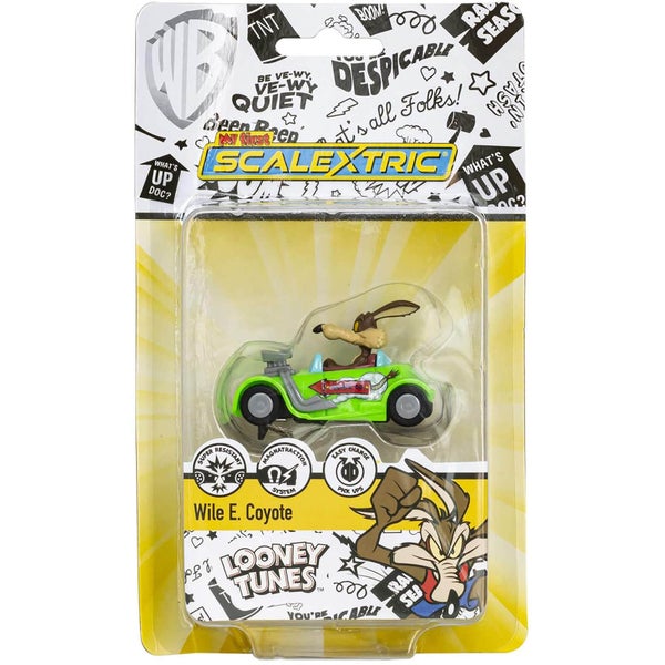 Micro Scalextric Looney Tunes Wile E. Coyote Car - Scale 1:64
