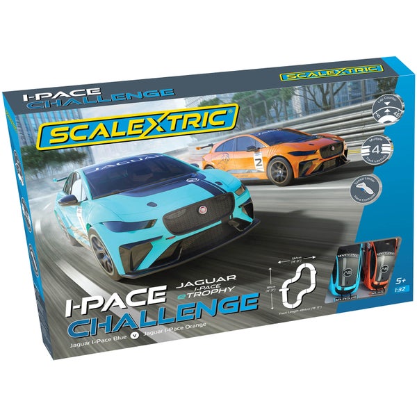 Ensemble de course (2x Jaguar I-Pace) challenge I-Pace Scalextric
