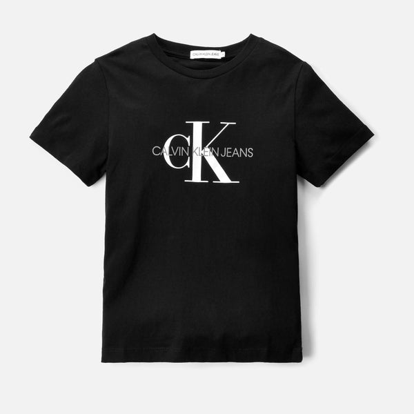 Calvin Klein Kids' Monogram Logo T-Shirt - CK Black
