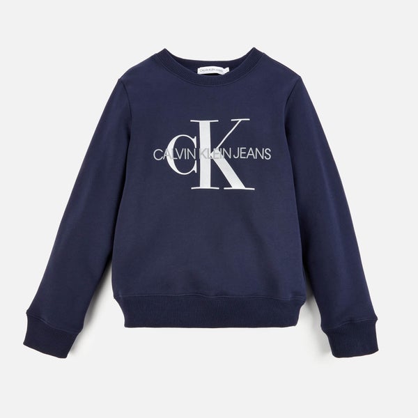 Calvin Klein Kids' Monogram Logo Sweatshirt - Peacoat