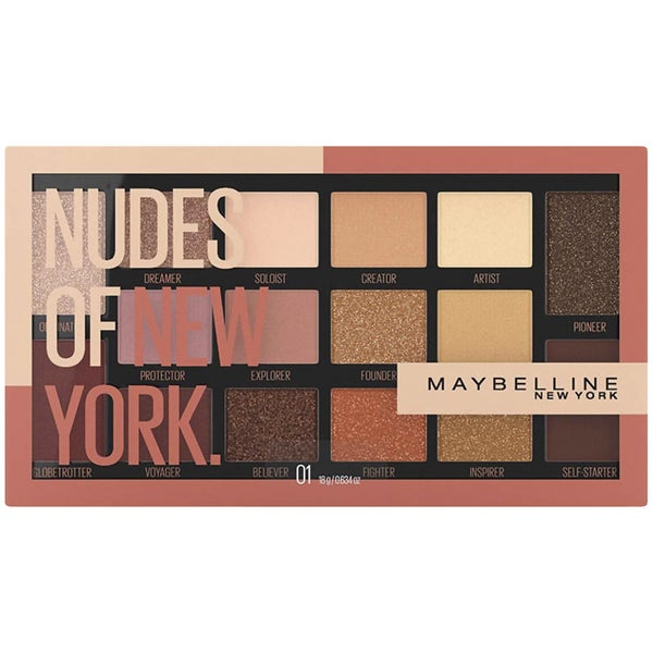 Maybelline Nudes Of New York Eyeshadow Palette 18g