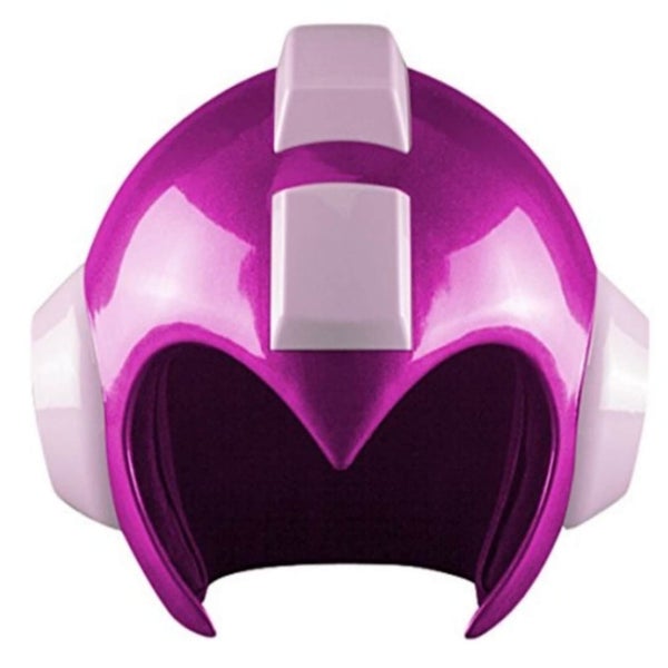 Capcom Mega Man Pink Quick Boomerang tragbarer Helm Requisiten-Replik