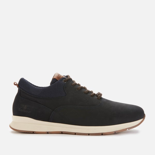 Barbour Men's Langley Oxford Trainers - Navy