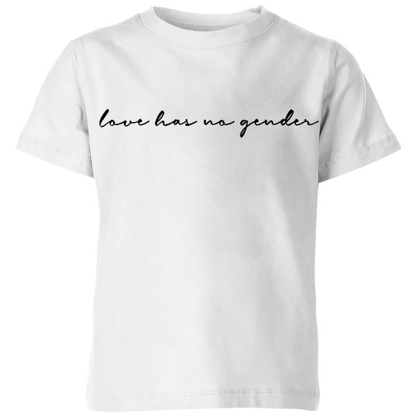 Miss Greedy Love Has No Gender Kids' T-Shirt - White