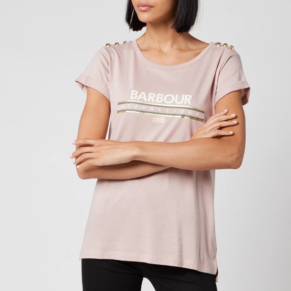 Barbour International Women's Zone T-Shirt - Rose Quartz