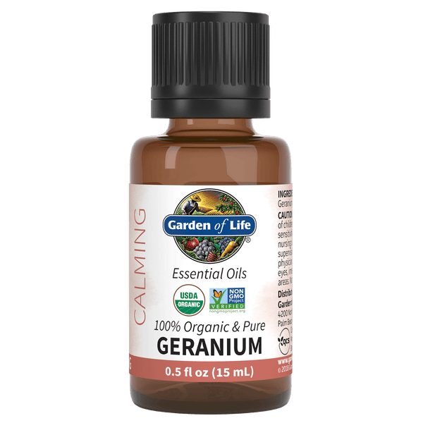Organic Essential Oil - Geranium - 15ml