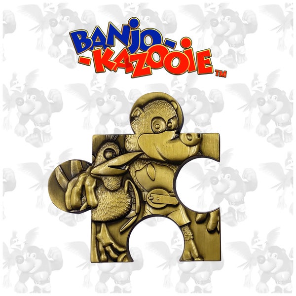 Banjo Kazooie Limited Edition Puzzelstukje - Jiggy