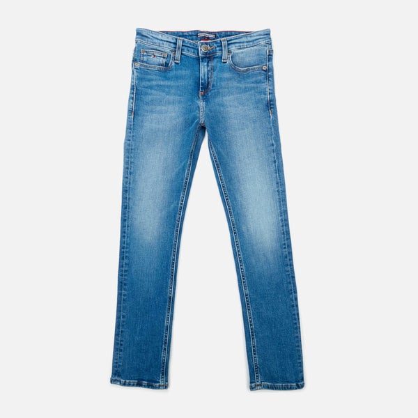 Tommy Hilfiger Boys' Scanton Slim Jeans - Mid Wash
