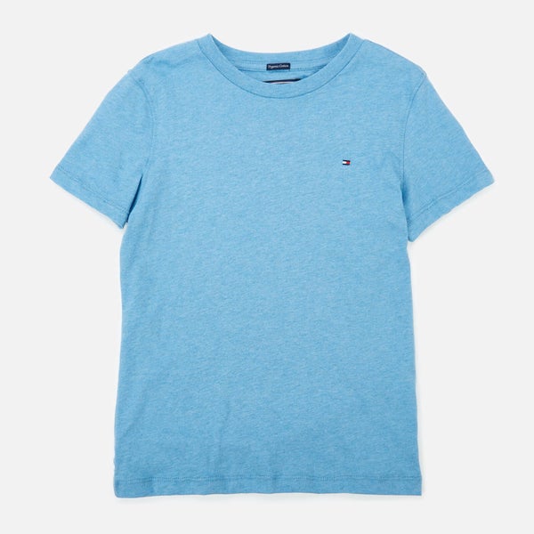 Tommy Hilfiger Boys' Basic Short Sleeve T-Shirt - Dark Allure Heather