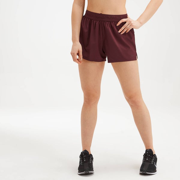 MP Women's Training Energy Shorts - Washed Oxblood - S