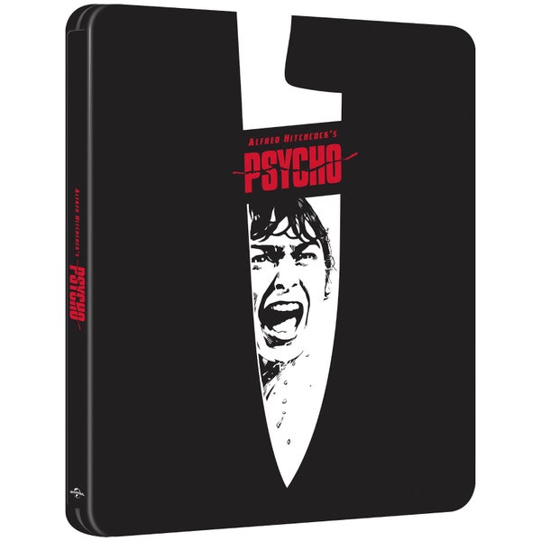 Psycho 60th Anniversary Edition - Limited Edition 4K Ultra HD Steelbook (Includes 2D Blu-ray)