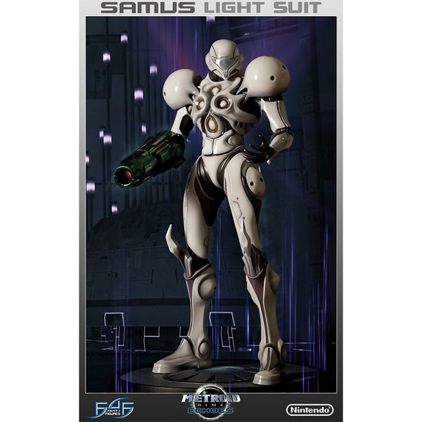 First 4 Figurines Metroid Prime Echoes (Samus Light Suit) Statuette en résine
