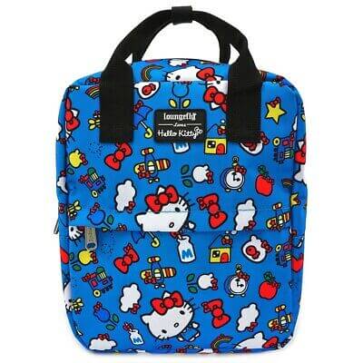 Loungefly Sanrio Hello Kitty 45th Anniversary AOP Nylon Backpack