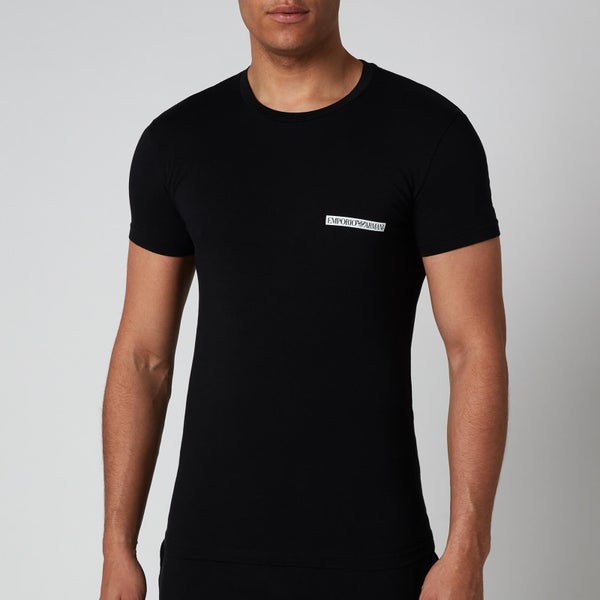 Emporio Armani Men's New Icon T-Shirt - Black