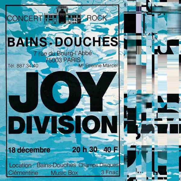 Joy Division - Live in Les Bains Douches / Parijs 18 december 1979 LP