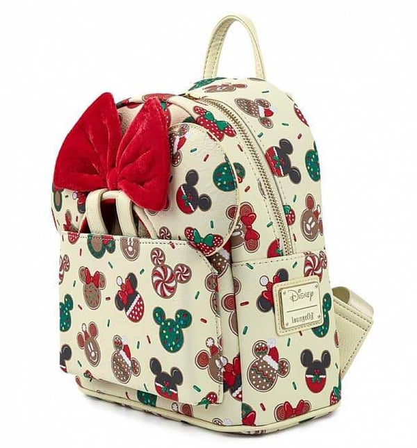Loungefly Disney Lot Mini Sac à Dos et Oreilles Mickey & Minnie