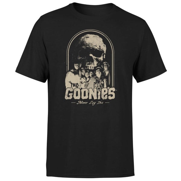 T-shirt The Goonies Never Say Die Retro - Noir - Homme