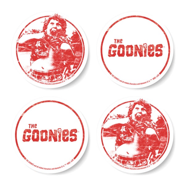 The Goonies Chunk Retro Coaster Set