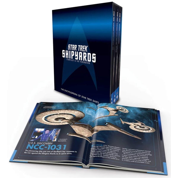 Penguin Star Trek Shipyards: Starfleet and the Federation Hardcover Box-Set