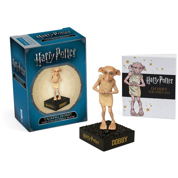 Harry Potter Sprechender Dobby und Sammelbuch