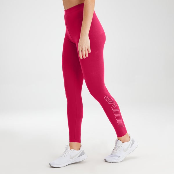 MP Women's Outline Graphic Leggings - Virtual Pink - XS