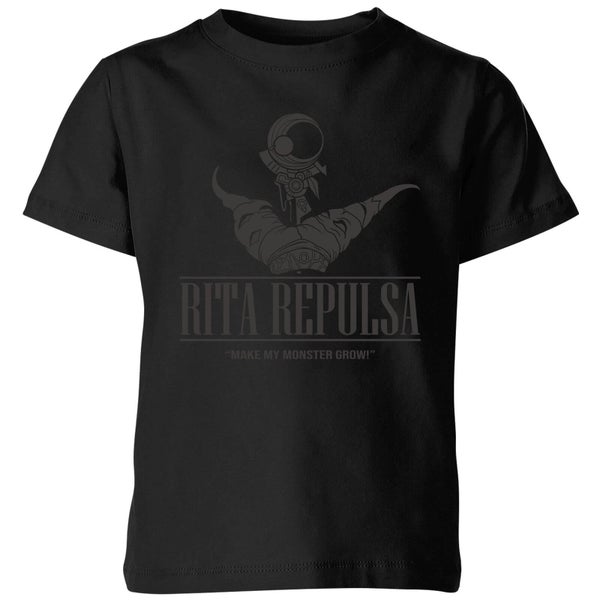 T-shirt Power Rangers Rita Repulsa - Noir - Enfants