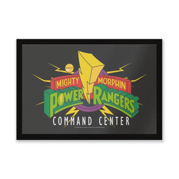 Power Rangers Command Center Entrance Mat