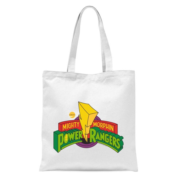 Power Rangers Tote Bag - White