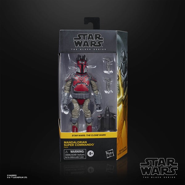 Hasbro Star Wars The Black Series Mandalorian Super Commando Action Figure