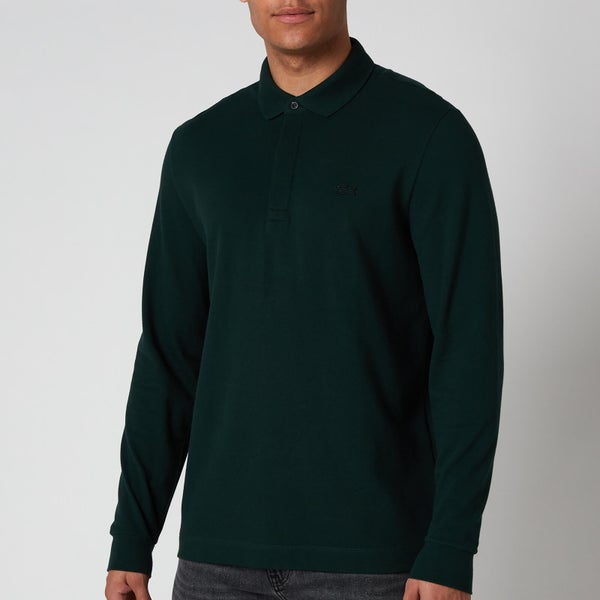 Lacoste Men's Paris Long Sleeve Polo Shirt - Sinople