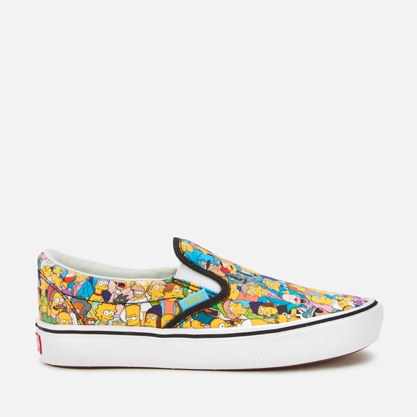 Vans X The Simpsons Comfycush Slip-On Trainers - Springfield