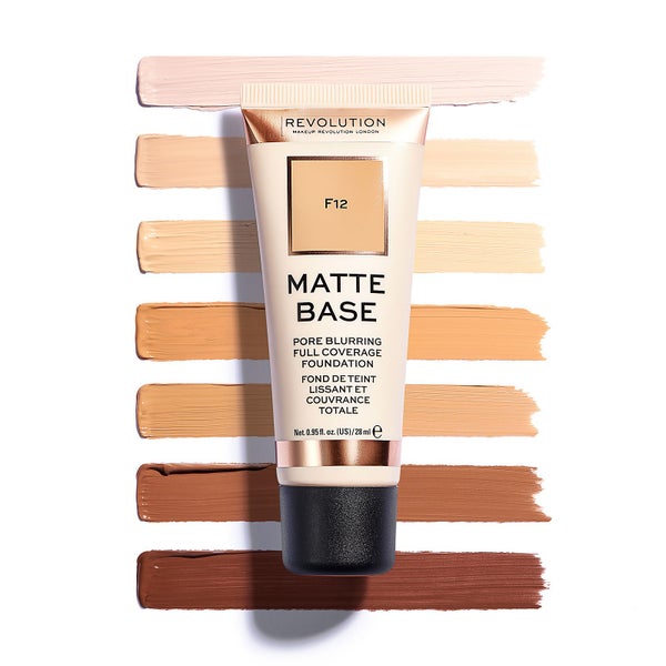 Makeup Revolution Matte Base Foundation (Various Shades)