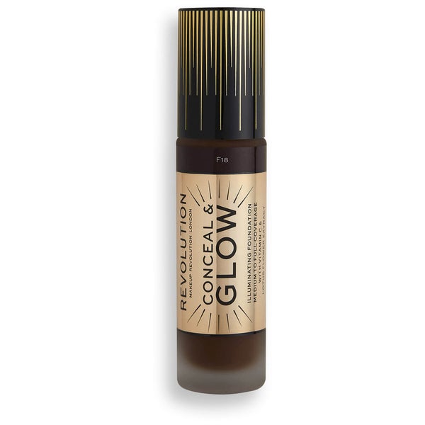 Makeup Revolution Conceal & Glow Foundation - F18