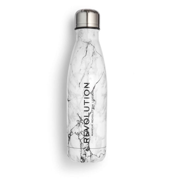 Makeup Revolution Water Bottle - Marble Finish
