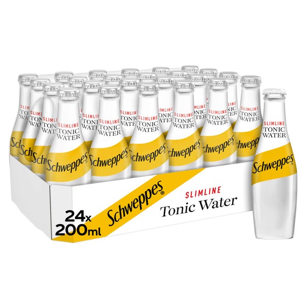 Schweppes Slimline Tonic Water 24 x 200ml