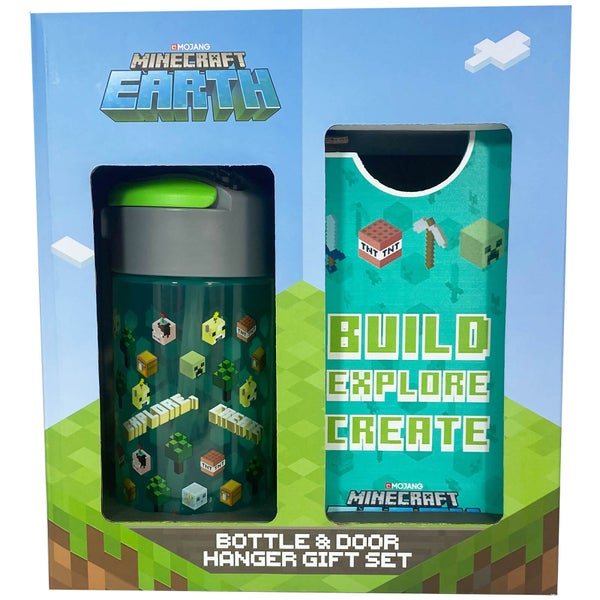 Minecraft Bottle and Door Hanger Set