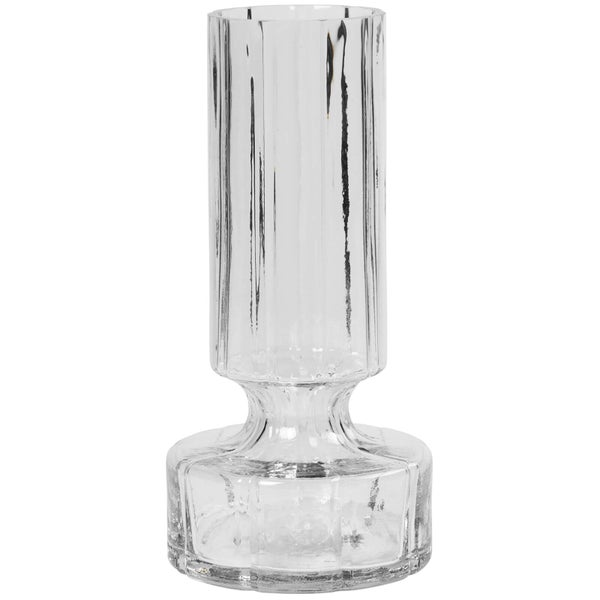 Broste Copenhagen Hyacinth Glass Vase - Medium - Clear