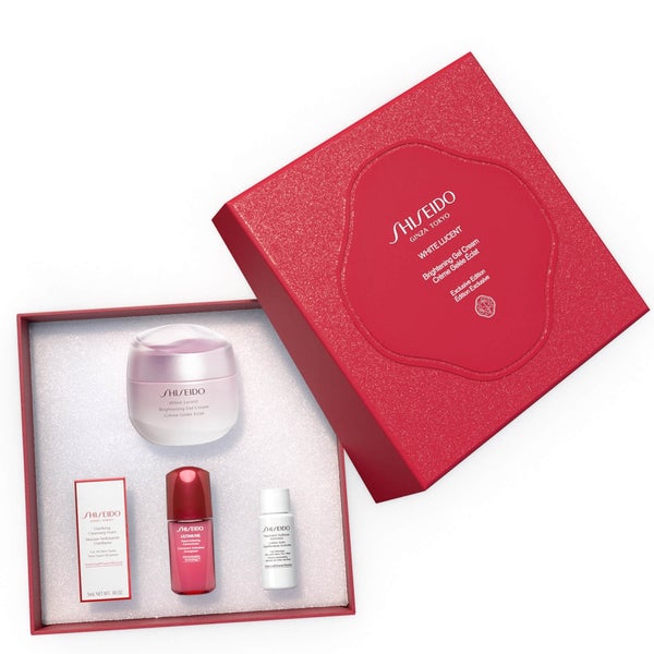 Shiseido White Lucent Brightening Gel Cream Holiday Kit (Worth £94.80)