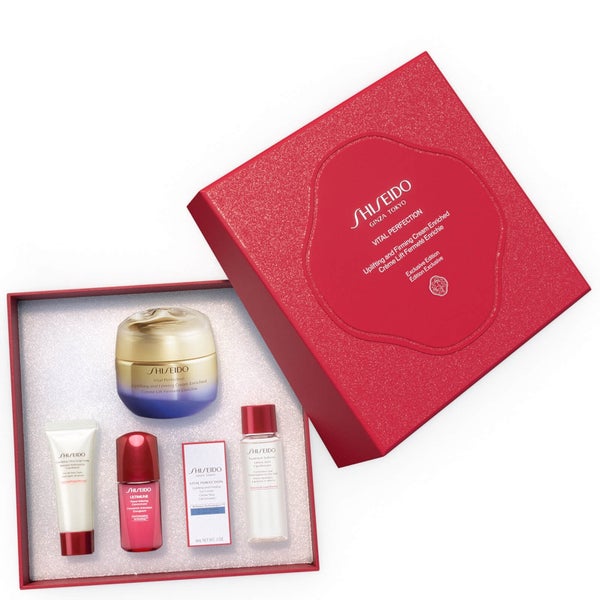 Shiseido Vital Perfection Uplifting and Firming Cream Enriched Holiday Kit (Worth £149.95)