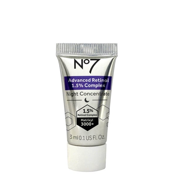 No7 Advanced Retinol 1.5% Night Concentrate Deluxe Sample - 3ml