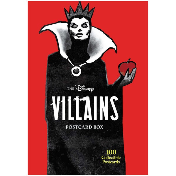 Disney Villains: 100 cartes postales à collectionner