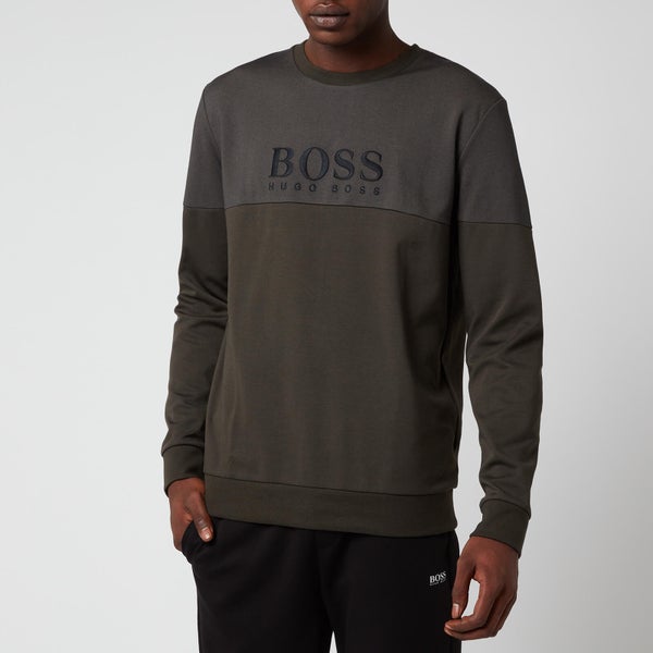 BOSS Men's Tracksuit Sweatshirt - Open Green