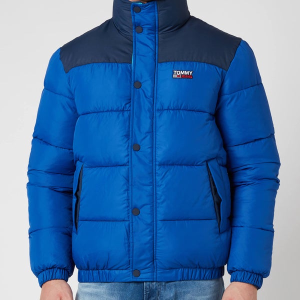Tommy Jeans Men's Corp Puffa Jacket - Providence Blue