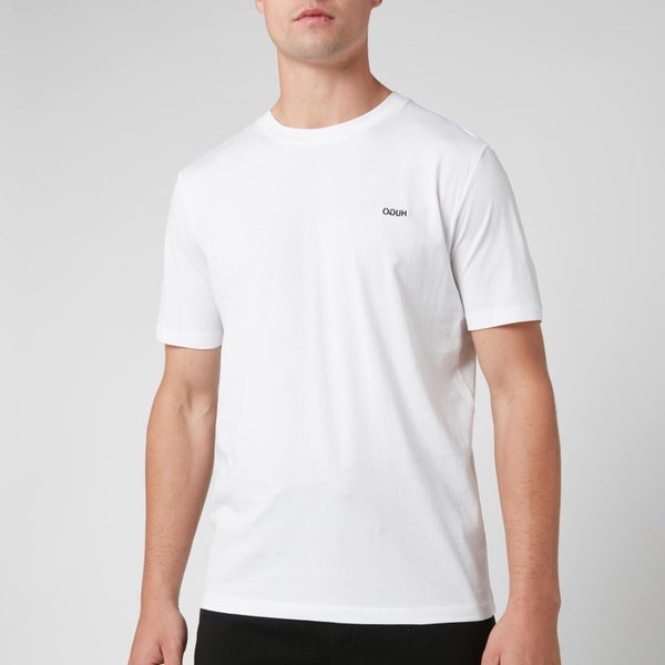 HUGO Men's Dero204 T-Shirt - Open White