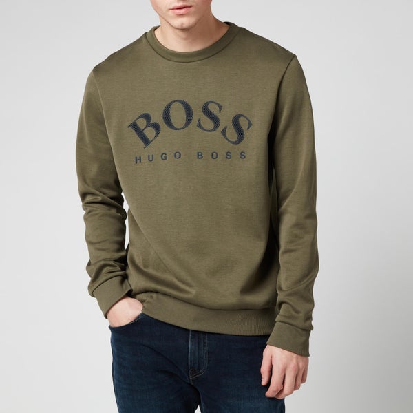 BOSS Men's Salbo Sweatshirt - Dark Green