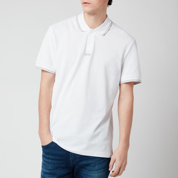 BOSS Men's Pchup Polo Shirt - White