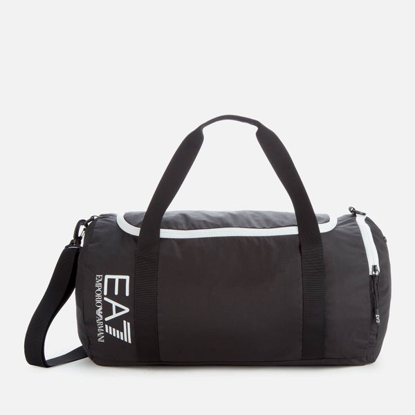 EA7 Men's Duffle Bag - Black/White