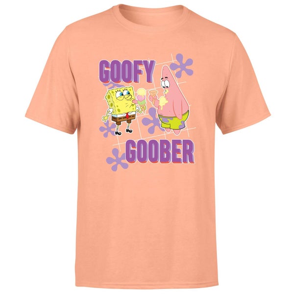 T-shirt Bob l'éponge Goofy Goober - Coral - Unisexe