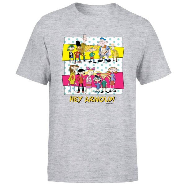 Camiseta Oye Arnold Guys & Girls - Hombre - Gris